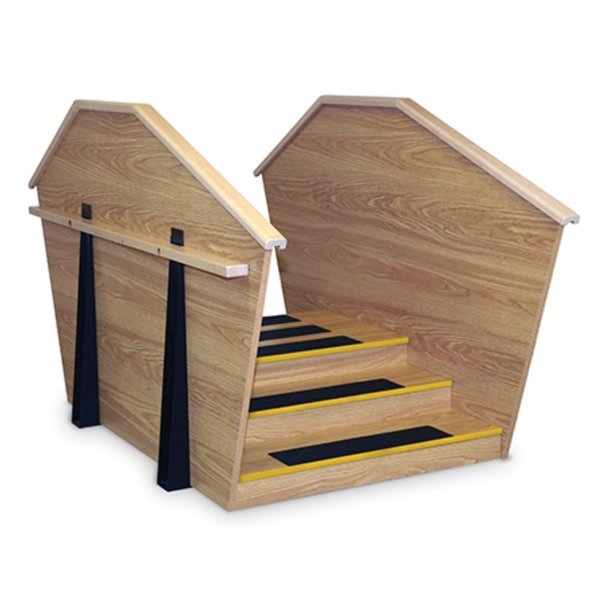 Bariatric Ada Two-Sided Staircase, Hausmann, Mfr#: 1564